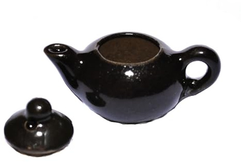 Dolls House Brown Teapot (MC7030) - 1:12 Scale Miniatures | Minimum World