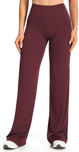 JOYSPELS Straight Leg Leggings Damen Flared Yogahose Sport | Hohe Taille Blickdicht Leggings Kurz/Regular/Lang/Extra Lang