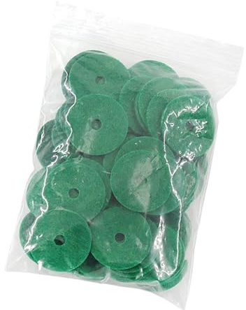TTETTZ 90 Stück Klavier Filzscheiben Piano Key Bushing Cloth Nivellierpads Balance Unterlegscheiben Ersatzteile Mittelhartes Filzmaterial für, 1 Mm Dick