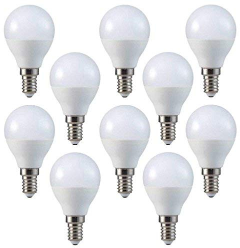 V-Tac LED 3w P45 Golf Ball Bulbs - PACK OF 10 - E14 / SES - Cool White 6400K