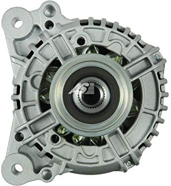 AS-PL Lichtmaschine 150A Generator LiMa 12V Alternator mit Freilaufriemenscheibe für VW GOLF VI (5K1) TOURAN (1T1, 1T2) Transporter IV Bus (70B, 70C, 7DB, 7DK, 70J, 70K, 7DC, 7DJ) PASSAT Variant (3B6)