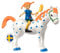 Pippi Langstrumpf Mini Puppenhaus Figuren – Kunststoff Puppenhaus Zubehör – Pippi Figuren für Mädchen und Jungen – Alter 3+, Größe 10 cm