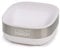 Joseph Joseph Bathroom Slim, Compact, Seifenschalenhalter mit rutschfestem Boden - Weiß/Stahl