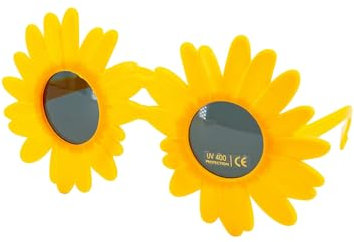 Brille Sonnenblume gelb