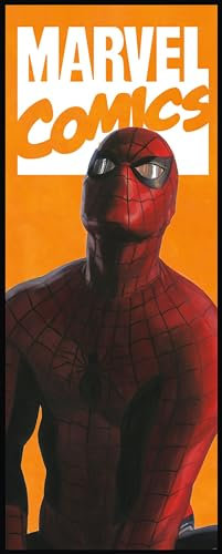 Komar Marvel IADX2-070 Papier peint photo non tissé Motif Spider-Man Comic 100 x 250 cm