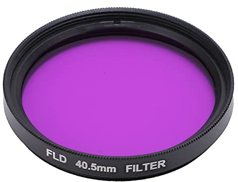 Vollfarb Objektivfilter Set, 40,5 mm Spiegelreflexkamera Farbfilter Kit, Orange, Lila, Gelb, Grün, Blau, wasserdichte, ölfeste Filter mit Objektivfiltergehäuse, Geeignet für 40,5 mm(Violett)