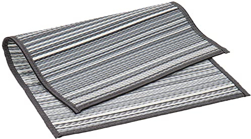 Camp4 Markisenteppich Villa Stripe 2,5 x 2,9m Outdoorteppich Zeltteppich + Tragetasche