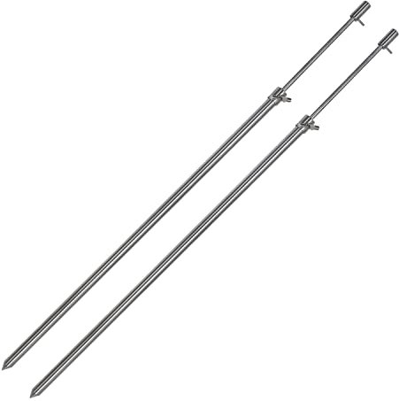 Angel Domäne Stainless Steel Edelstahl Bankstick 50-90cm - 2 Stück