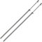 Angel Domäne Stainless Steel Edelstahl Bankstick 50-90cm - 2 Stück