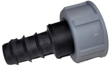 jardiboutique - Raccord Départ cannelé 16 mm - Ecrou tournant 3/4 Pouce