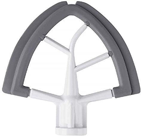 TECKEEN Kitchen Use Silicone Mixer Paddle Flex Edge Beater Blade with Scraper For Kitchenaid