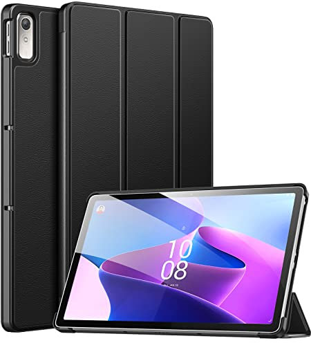 MoKo Funda Compatible con Lenovo Tab P11 2ª Gen 11,5 2023 TB350FU, Carcasa Trasera Antichoques Ligera Delgada con Auto Activación/Reposo, Cubierta para Lenovo Tab P11 Gen 2 11,5, Negro