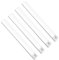 Lychico Motion Sensor Lights Indoor (20cm), 40 LED Under Cabinet Lights 6000K, USB Rechargeable Battery Powered Night Lights with Magnetic Strip,,pack of 4 led