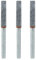 3 Piezas de 4 Mm 5 32 Pulgadas Afilador de Motosierra Herramienta de Afilado de Lima de Piedra para Herramienta Giratoria Afilador de Sierra de Cadena Lima de Piedra de Molienda