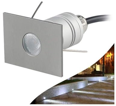 Faretti LED - Faretto Illuminazione Albero, Faretto da parete per esterni a LED impermeabile IP67, angolo del fascio di 30° a bassa pressione Luci interrate,luce rettangolare di paesaggio ( Color : Wa