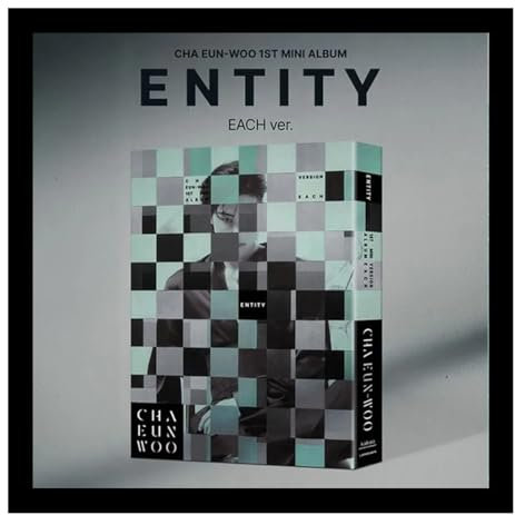 CHA EUN-WOO [ENTITY] 1st Mini Album (EACH Ver. +1ea Store Gift Photo Card) K-POP SEALED