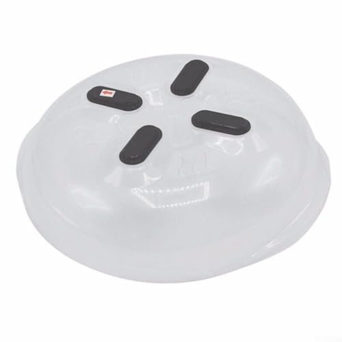 Tapa protectora magnética antisalpicaduras para microondas con ventilación de vapor