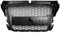 QUARKZMAN Rejilla De Parrilla Delantera Superior Del Capó Para Audi A3 2008-2012 Negro