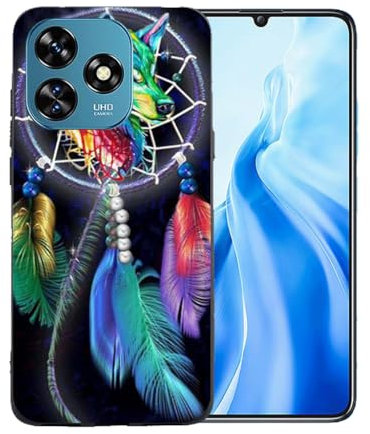 SZ TPU-Hülle für HMD Aura, flexibles Silikon, schlanke Passform, weiche Schale, niedliche Rückseite, Stoßstange, Gummi-Schutzhülle für HMD Aura (6,5 Zoll) – BST4