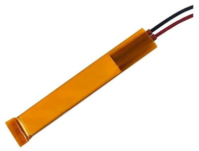 KLVN 12V 24V 110V 220V 75x15x3.5mm Heater Element Constant Thermostat Insulated Thermistor Ceramic Air Heating Chip Tube Film(12V 120C)