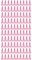 HELLORSOON 100 PièCes/Lot De 100 Broches, Pin's Octobre Rose Broche cancer du sein avec ruban en satin Octobre Rose 2025 Accessoires Ruban en satin Broche Polyester Au Design Texturé Pour Femmes