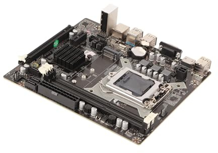 ZASCHMOY Vielseitiger H81 LGA1150 DDR3 Motherboard mit -Unterstützung, Triple 2.0 und Doppelausgang USB 2.0, Erweitert für VGA +, PC -Kompatibilität