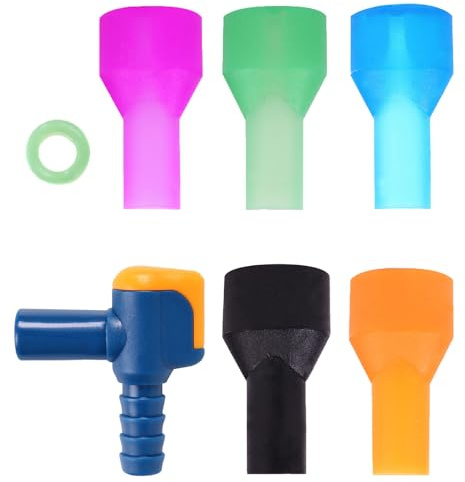 Dgayaeic Hydration Bladder Bite Valve Ersatz - Beissventil Mundstück Ersatz Für Trinksystem | Dichte Trinkblasen Düse Für Laufen Radfahren Campen Jagen