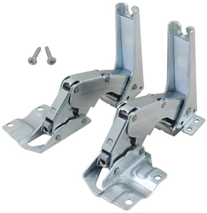 1 Paar Türscharniere For Kühl- Und Gefrierschränke, Kompatibel Mit Siemens, Kompatibel Mit Bosch, Flache Scharniere For Einbaukühlschränke