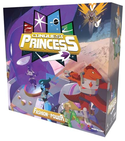 Flight in the Box | Conquest Princess | Cooperative Card Game | Ages 14+ | 1-4 Players | 45 Minutes Playing Time