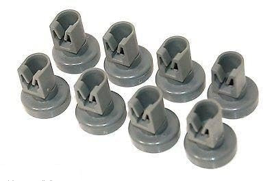 Kga-Supplies Dishwasher Upper Basket Wheels For Zanussi ZDF210, ZSF6128, ZDF210F, ZDF220, ZDF