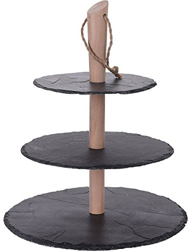 Schiefer Etagere 3 Ebenen