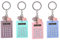 ASHATA Taschenrechner, 8-stelliger Taschenrechner LCD-Anzeige Tragbare Taschenrechner,Batteriebetrieben Rechner Pocket Taschenrechner mit Schlüsselanhänger für Kinder