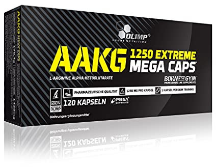 3 x Olimp AAKG 1250 Extreme, 120 Mega Caps (3er Pack)