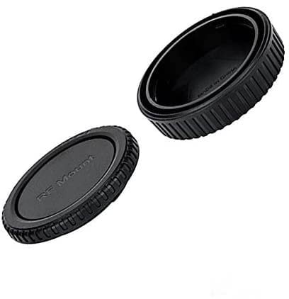 Body Cap & Rear Lens Cap to fit Canon EOS R Cameras and RF Mount Lenses. EF-R