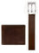 Fossil mens Derrick Travel Accessory Bi Fold Wallet, Dunkelbraun, 11.43 cm L x 1.6 W 9.22 H EU