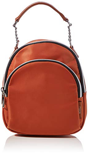 Tom Tailor Denim Damen Fenja Rucksackhandtasche, Braun