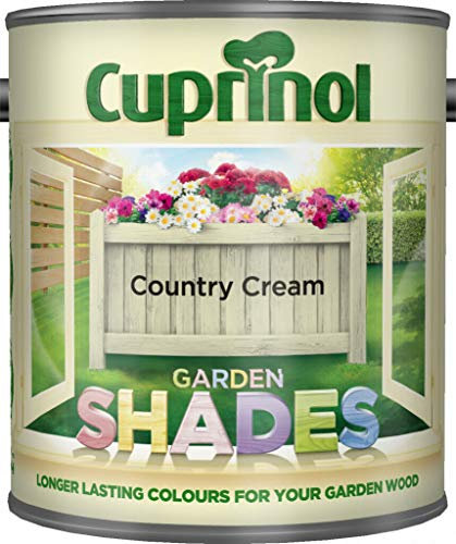 Cuprinol Garden Shades Paint in Tester Pot 125 ml, Country Cream