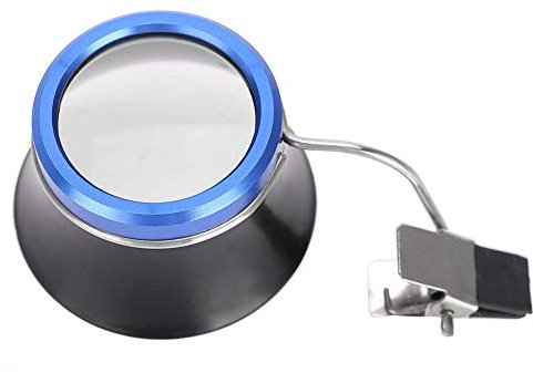 Loupe Bijoutier, Loupe à Lunettes Portable à Pince Loupe Horloger Outil De Réparation de Montres pour Diamants bijoutiers pièces de Monnaie (10X)