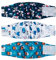 CuteBone Männlich Waschbare Hundewindeln Bauchbänder,3 Stück Wiederverwendbare Hund Bauchband für Rüden Hochsaugfähige Hundewickel mit Flexiblem Klettverschluss DM14XS-DE