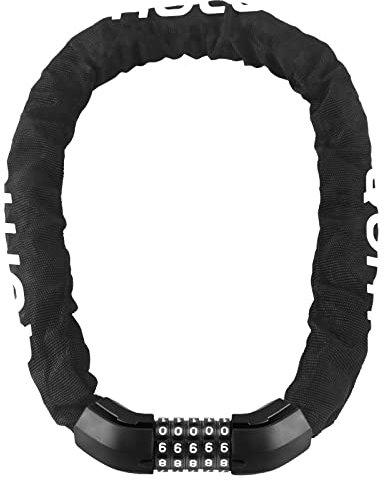Fahrradschloss Zahlenschloss, 8mm dickeres Fahrradschlösser hohe Sicherheit, Bike lock Kettenschloss mit Zahlencode, Schloss für ebike/e scooter/e roller/kinder fahrrad etc.
