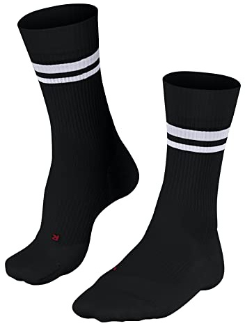 FALKE Damen Tennissocken TE4 Classic W So Baumwolle Funktionsmaterial antiblasen 1 Paar, Schwarz Black 3002, 41-42