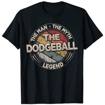 Die Völkerball Legende Retro Dodgeball Herren Völkerball T-Shirt