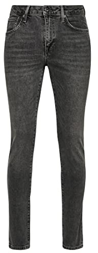 Superdry Herren Organic Cotton Vintage Slim Jeans Clinton-Grau In Used-Optik 31/32