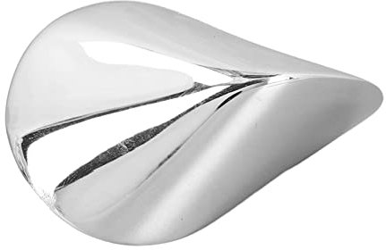 VBESTLIFE Oloid-Desktop-Spielzeug, Edelstahl, Reduziert den Druck, Glättet Oberflächen, Dekompression, Oloid-Desktop-Ball, Geschenk für Kinder und Erwachsene