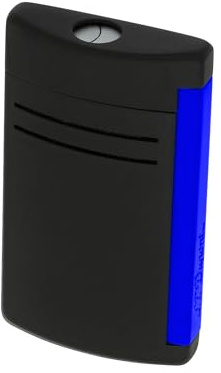 S.T. Dupont 020171 Feuerzeug Maxijet Fluo Schwarz/blau