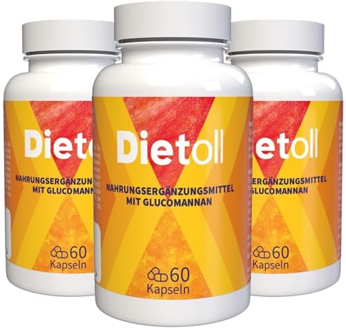 Dietoll - 180 Kapseln (3x 60 Kapseln) - 3er Pack