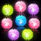 Ainiv 8pcs Igelball Mitgebsel Kindergeburtstag, Leuchtball Gastgeschenke, Jump Ball Leuchtspielzeug, Kinder Stressball, Led Flummies, Party Gadgets, Led Party Grundschule Geschenke