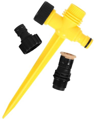 POPETPOP Wasser Gras Sprinkler Set Rasen Sprinkler Stake Sprinkler Spike Kunststoff Sprinkler Basis Sprinkler Spikes
