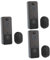 Homoyoyo 3 Set campanello intelligente carillon porta pro elettronico household interfono rc videocamera wifi campanello video remoto senza fili telecamera per campanello di casa addominali