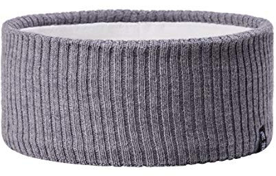 Enter the Complex® Stirnband für Damen und Herren aus 100% Merino Wolle, Winter Kopfband, weich und stylish, Unisex, Grau